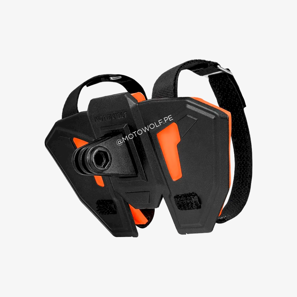 Soporte para cámara de acción base para casco